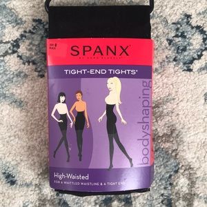 Spanx tight end tights in black, size B